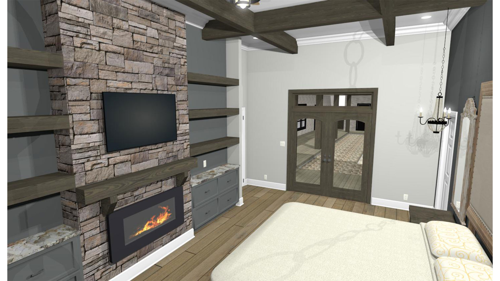 TATES MASTER BEDROOM