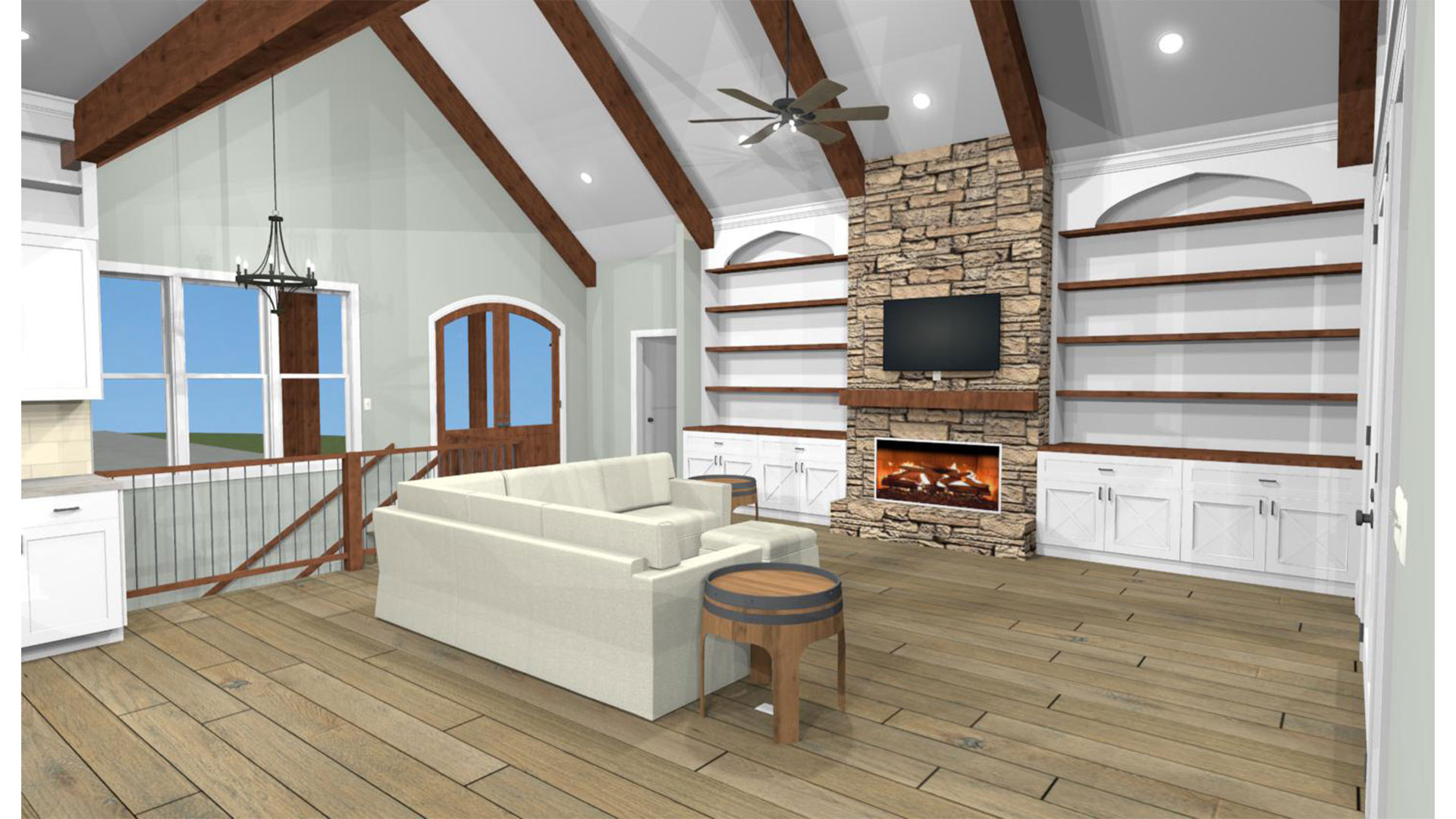 The Gettmann LIVING ROOM