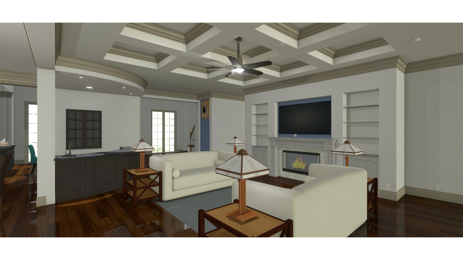 The Locke Living Room