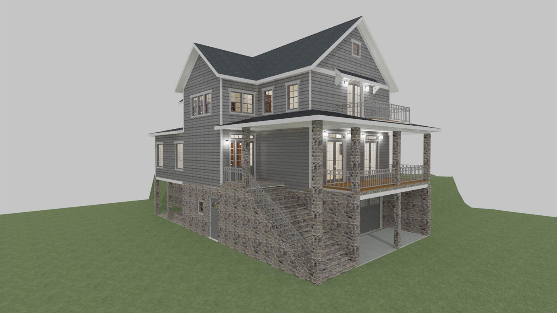 The Magnolia 4 Side Exterior